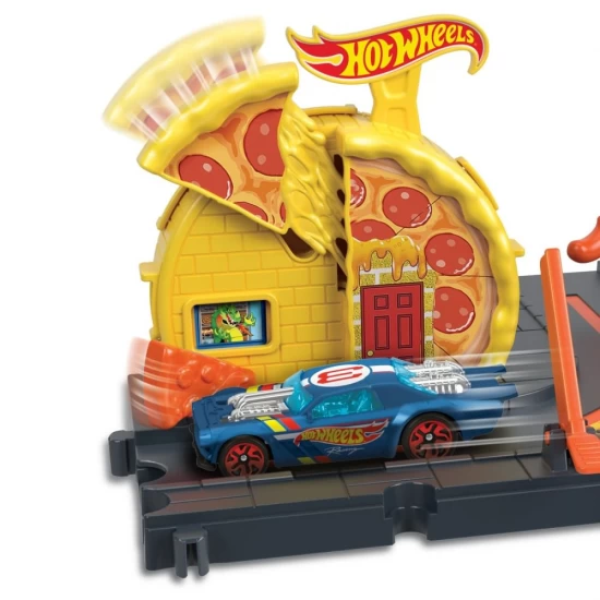Pista Hot Wheels City Explorer Speedy Pizza Pick Up Pista Hot Wheels City Explorer Speedy Pizza Pick Up