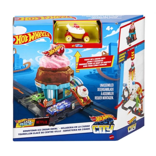 Set de joaca Hot Wheels City Gelateria Set de joaca Hot Wheels City Gelateria