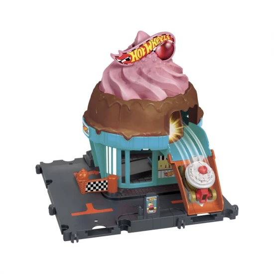Set de joaca Hot Wheels City Gelateria Set de joaca Hot Wheels City Gelateria