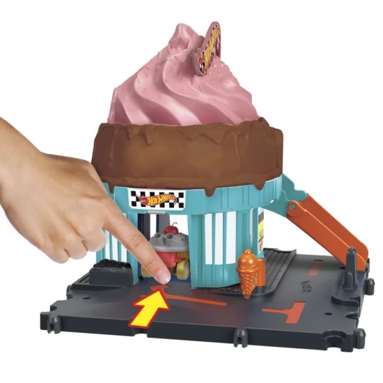 Set de joaca Hot Wheels City Gelateria Set de joaca Hot Wheels City Gelateria