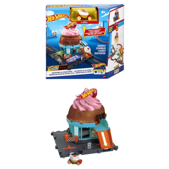 Set de joaca Hot Wheels City Gelateria Set de joaca Hot Wheels City Gelateria