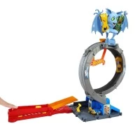 Pista inamicilor Hot Wheels City - Bucla Liliacului