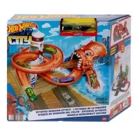 Pista inamicilor far Hot Wheels City 