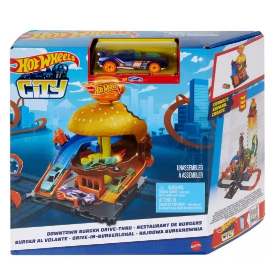 Set de joaca Hot Wheels City Restaurant Set de joaca Hot Wheels City Restaurant