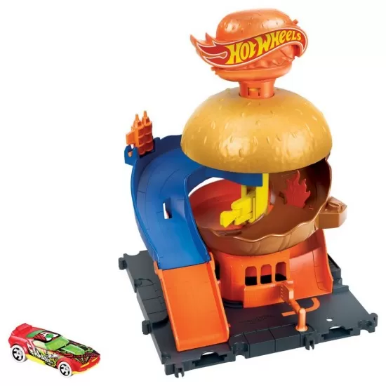 Set de joaca Hot Wheels City Restaurant Set de joaca Hot Wheels City Restaurant