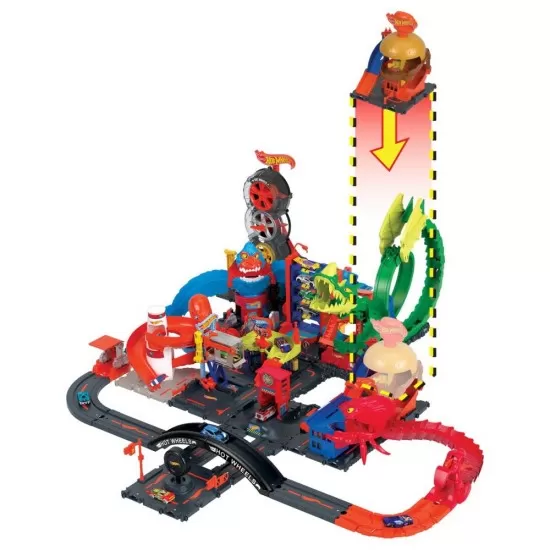 Set de joaca Hot Wheels City Restaurant Set de joaca Hot Wheels City Restaurant