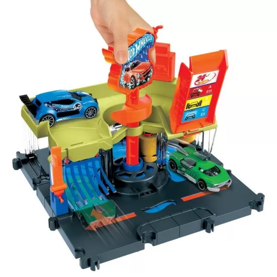 Spalatorie auto Hot Wheels City Spalatorie auto Hot Wheels City
