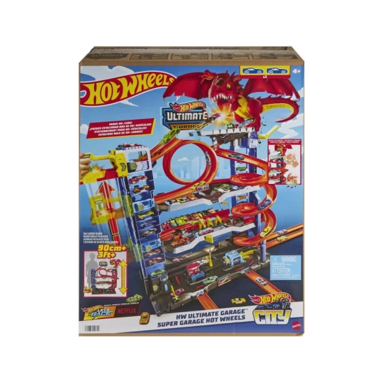 Set de joaca Hot Wheels City - Super garajul Set de joaca Hot Wheels City - Super garajul