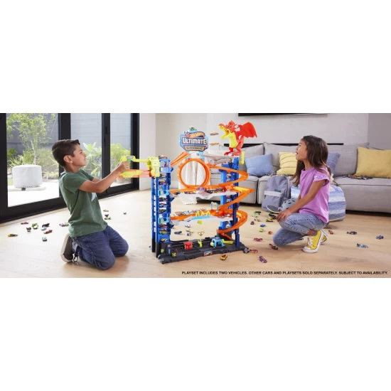 Set de joaca Hot Wheels City - Super garajul Set de joaca Hot Wheels City - Super garajul