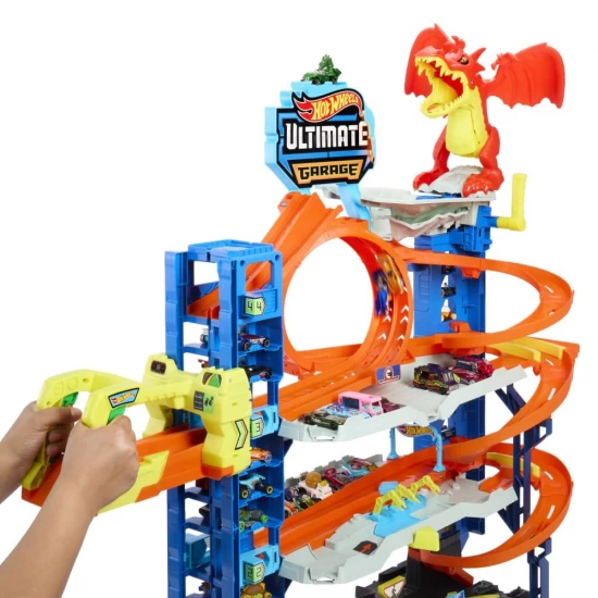 Set de joaca Hot Wheels City - Super garajul Set de joaca Hot Wheels City - Super garajul