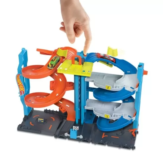 Set de joaca Hot Wheels City - Turnul de curse Set de joaca Hot Wheels City - Turnul de curse