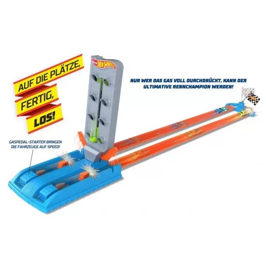 Pista pentru acceleratii maxime Hot Wheels cu masinuta Pista pentru acceleratii maxime Hot Wheels cu masinuta