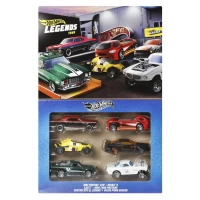Set 6 masinute metalice Hot Wheels Legends Silver Series 