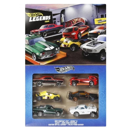 Set 6 masinute metalice Hot Wheels Legends Silver Series Set 6 masinute metalice Hot Wheels Legends Silver Series
