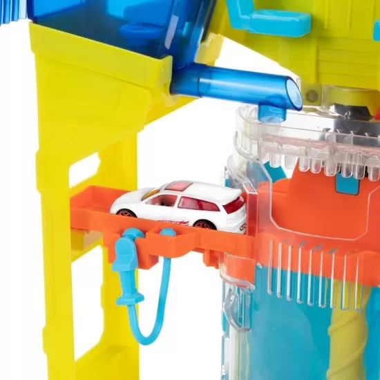 Set de joaca Hot Wheels culori schimbatoare - Spalatorie