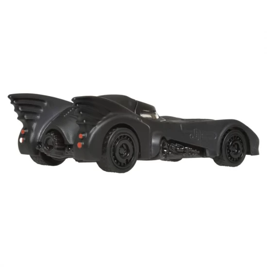 Masinuta metalica cu sistem pull back Batmobile Night Burnerz Hot Wheels scara 1:43 Masinuta metalica cu sistem pull back Batmobile Night Burnerz Hot Wheels scara 1:43