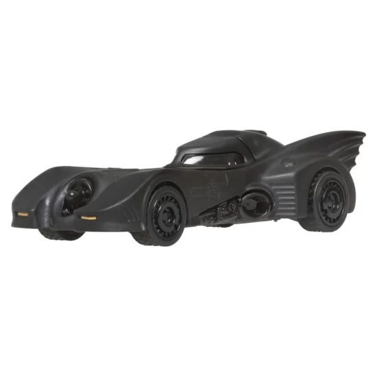 Masinuta metalica cu sistem pull back Batmobile Night Burnerz Hot Wheels scara 1:43 Masinuta metalica cu sistem pull back Batmobile Night Burnerz Hot Wheels scara 1:43