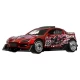 Masinuta metalica Hot Wheels cu sistem pull back Mazda 2004 RX8 Custom scara 1:43