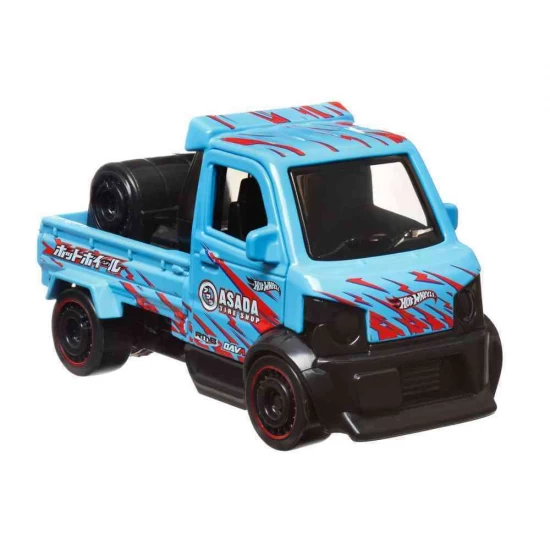 Masinuta metalica Hot Wheels cu sistem pull back Mighty K scara 1:43
