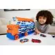 Mega transportator masini si pista de lansare Hot Wheels Mega transportator masini si pista de lansare Hot Wheels