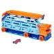 Mega transportator masini si pista de lansare Hot Wheels Mega transportator masini si pista de lansare Hot Wheels