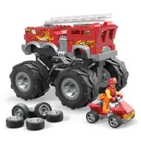 Set constructie 5 Alarm Mega Hot Wheels Monster Truck 284 piese