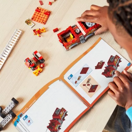 Set constructie 5 Alarm Mega Hot Wheels Monster Truck 284 piese Set constructie 5 Alarm Mega Hot Wheels Monster Truck 284 piese