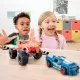 Set constructie cursa Tiger Shark Chomp Hot Wheels Monster Truck Mega 245 piese Set constructie cursa Tiger Shark Chomp Hot Wheels Monster Truck Mega 245 piese