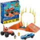 Set constructie cursa Tiger Shark Chomp Hot Wheels Monster Truck Mega 245 piese Set constructie cursa Tiger Shark Chomp Hot Wheels Monster Truck Mega 245 piese