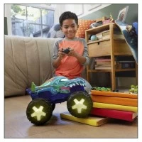 Masina cu telecomanda Hot Wheels Monster Truck Mega Wrex Alive scara 1:15