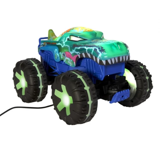 Masina cu telecomanda Hot Wheels Monster Truck Mega Wrex Alive scara 1:15 Masina cu telecomanda Hot Wheels Monster Truck Mega Wrex Alive scara 1:15
