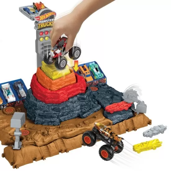 Arena Hot Wheels Monster Trucks Smashers Bone Shaker Ultimate Crush Arena Hot Wheels Monster Trucks Smashers Bone Shaker Ultimate Crush