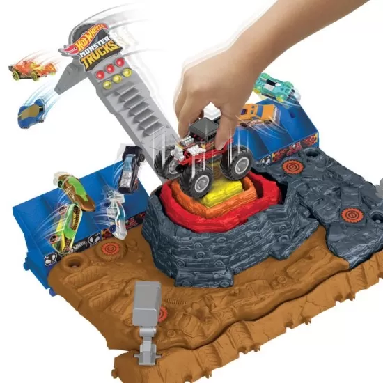 Arena Hot Wheels Monster Trucks Smashers Bone Shaker Ultimate Crush Arena Hot Wheels Monster Trucks Smashers Bone Shaker Ultimate Crush
