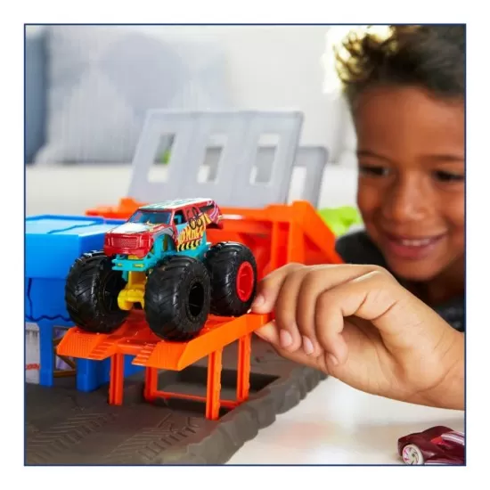 Set Hot Wheels Monster Trucks Blast Station Set Hot Wheels Monster Trucks Blast Station