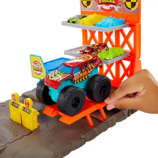 Set Hot Wheels Monster Trucks Blast Station Set Hot Wheels Monster Trucks Blast Station