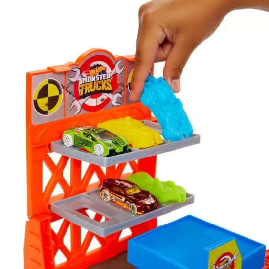 Set Hot Wheels Monster Trucks Blast Station Set Hot Wheels Monster Trucks Blast Station