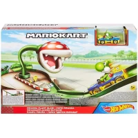 Pista Mario Kart planta Piranha Hot Wheels 