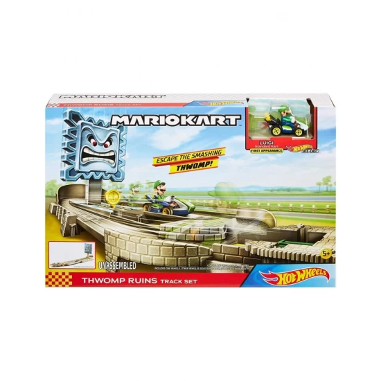Pista Mario Kart Ruinele Thwomp Hot Wheels Pista Mario Kart Ruinele Thwomp Hot Wheels