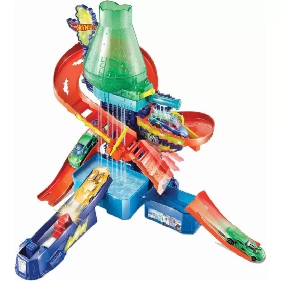 Set de joaca Hot Wheels Culori Schimbatoare - Laboratorul Stiintific