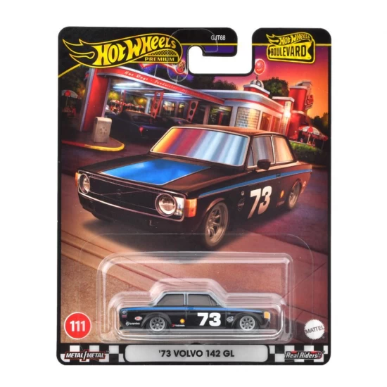 Masinuta metalica Hot Wheels Premium Boulevard Volvo 142 GL scara 1:64 Masinuta metalica Hot Wheels Premium Boulevard Volvo 142 GL scara 1:64