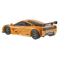 Masinuta metalica Hot Wheels Premium Real Riders McLaren F1 GTR 1995 scara 1:43