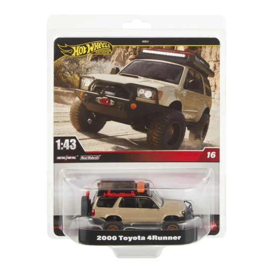 Masinuta metalica Hot Wheels Premium Real Riders Toyota 4Runner 2000 scara 1:43 Masinuta metalica Hot Wheels Premium Real Riders Toyota 4Runner 2000 scara 1:43