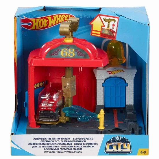 Statie de pompieri Hot Wheels