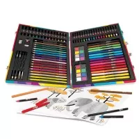 Set pentru desen Deluxe cu 100 accesorii