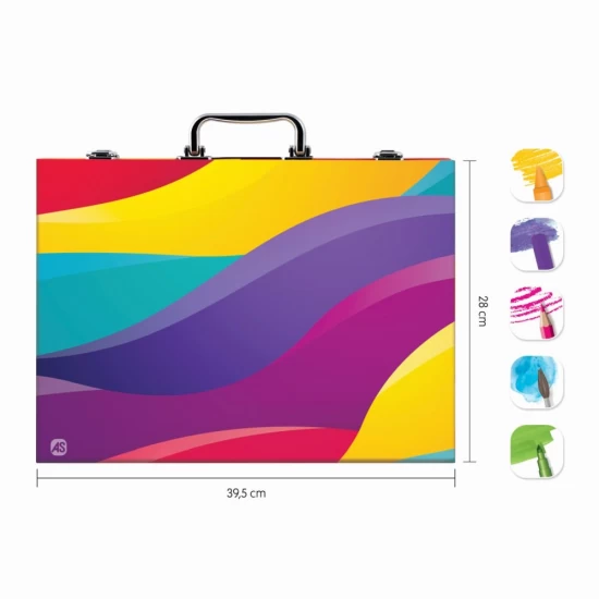 Trusa pentru desen Deluxe 100 accesorii