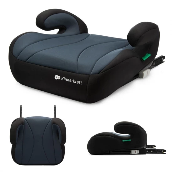 Inaltator auto Kinderkraft Boost I-Size 135-150 cm Black Inaltator auto Kinderkraft Boost I-Size 135-150 cm Black
