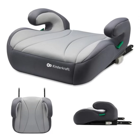 Inaltator auto Kinderkraft Boost I-Size 135-150 cm Grey Inaltator auto Kinderkraft Boost I-Size 135-150 cm Grey