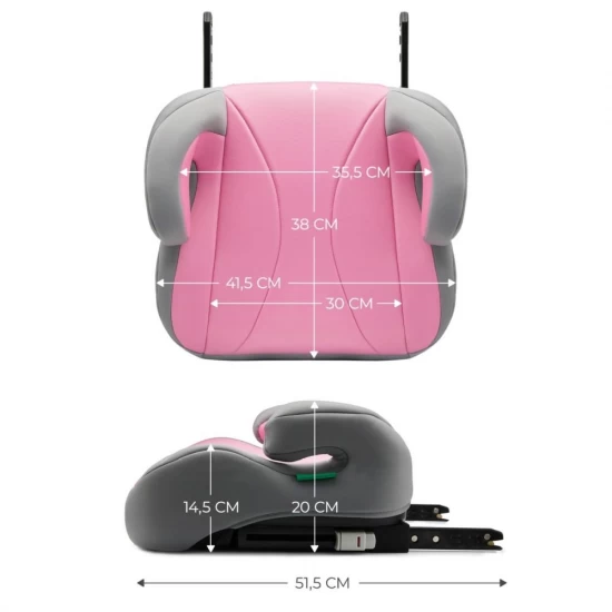 Inaltator auto Kinderkraft Boost I-Size 135-150 cm Rose Pink Inaltator auto Kinderkraft Boost I-Size 135-150 cm Rose Pink