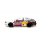 Set masinuta metalica Toyota Trueno scara 1:24 si figurina Aggretsuko