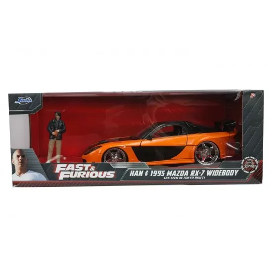 Masinuta metalica Mazda RX7 Jada Fast and Furious 19 cm Masinuta metalica Mazda RX7 Jada Fast and Furious 19 cm